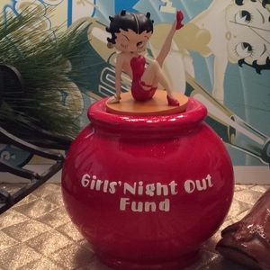Betty Boop Girls Night Out Fund Jar